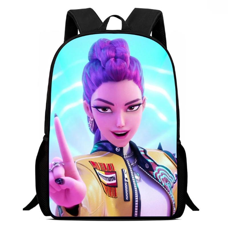 Neue Kpop Hexenjägerin Mädchengruppe Schultasche High-Definition-Druck Lässiger grenzüberschreitender leichter Rucksack