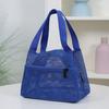 Multifunctional Mesh Beach Bag Portable Travel Wash Bag Tote Handbag Shower Cosmetic Bag  Swimming