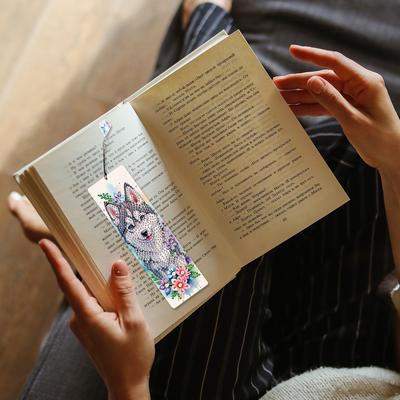4Pcs DIY Diamond Painting Bookmark Diamond Bookmark Art Projects Diamond Art Bookmark Gift for Book Lovers Mosaic Art Supplies