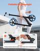 Kick Scooter for Kids Ages 8+, Teens & Adults, 2-Wheel Toddler Scooter with Adjustable Height Handlebar, Wide Anti-Slip Deck, Foldable Lightweight