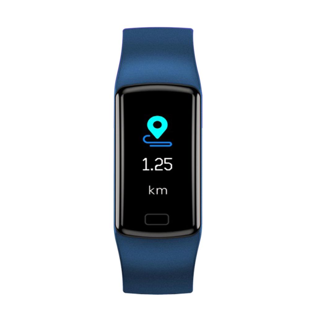 Buy Y9 Sport Fitness Tracker M4 Smart Heart Rate Monitor Wristband Blue