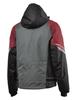 Motorcycle Jacket Ride Winter Jacket Gray Red L Size [Urbanism] UNJ-101