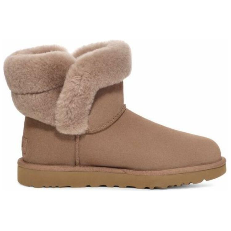 UGG Women's Saniya Shearling Mini Boot Caribou 1153512-CRBO