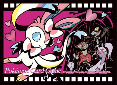 POKEMON Center Original Pokemon Card Game Deck Shield Premium Gloss Midnight Agent -the Cinema- Nymphia