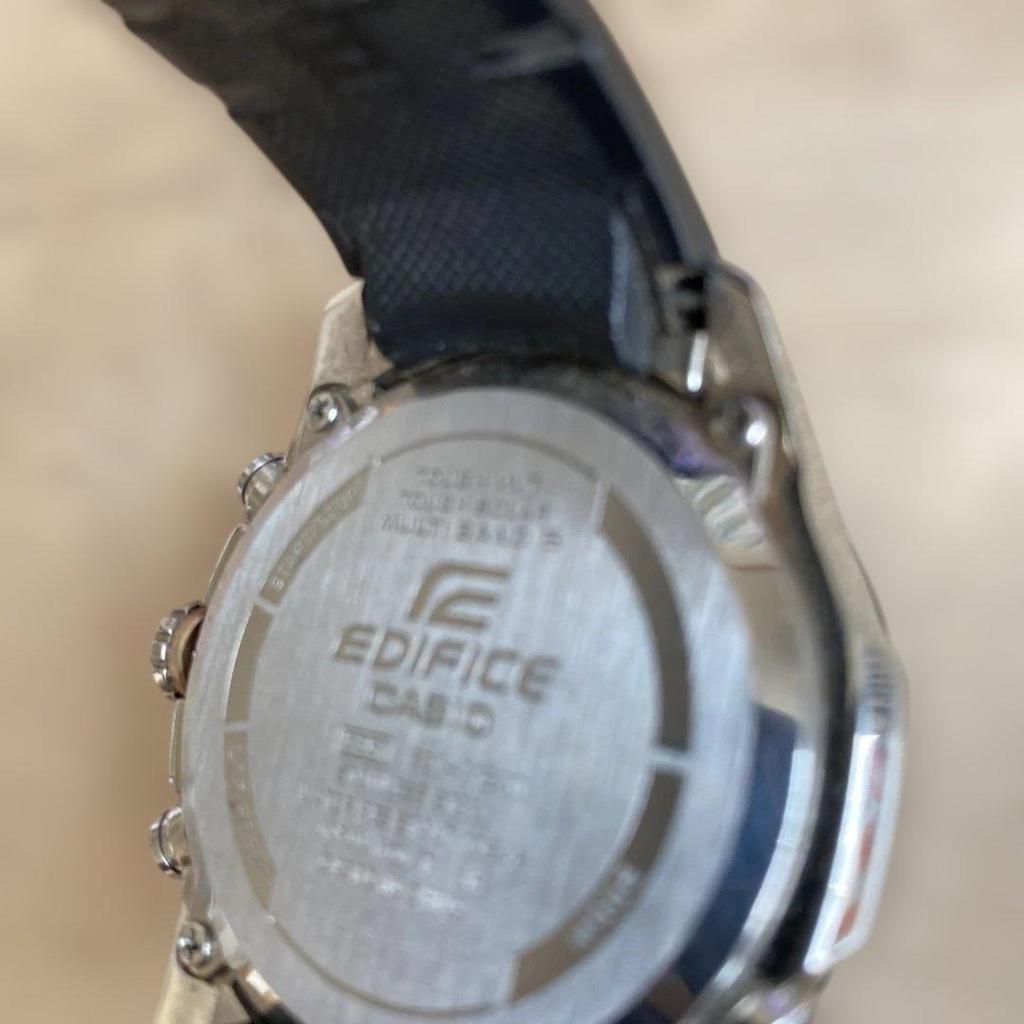 Used CASIO EDIFICE Tough Solar Radio-controlled Watch Main Unit