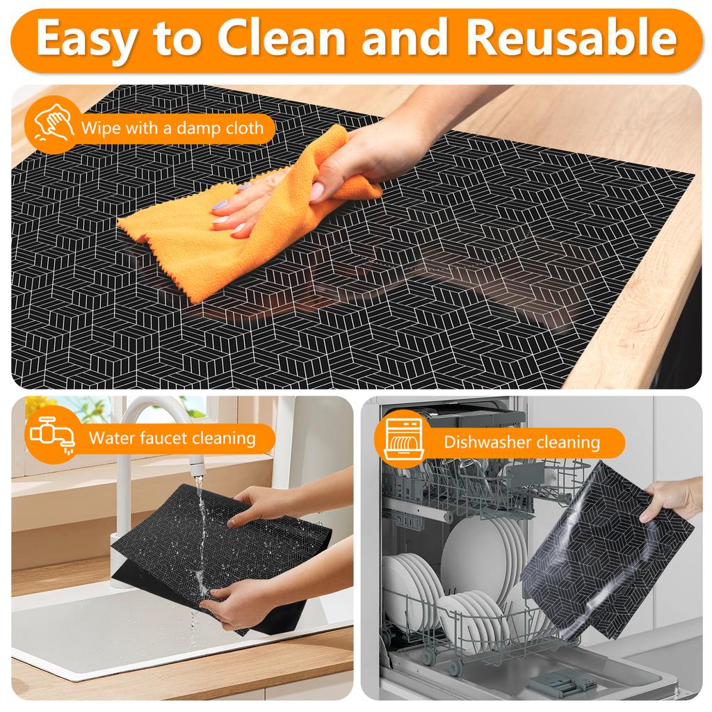 Stove Top Protection Pad Anti-fouling and Anti-oil Pad Induction Cooker Cover Induction Cooktop Protector Mat Kitchen Accessorie