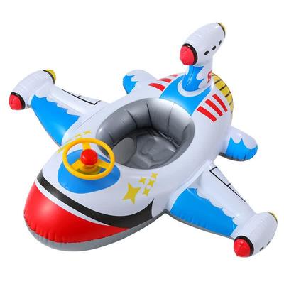 Children's Thickened Inflatable Airplane Swim Seat Float