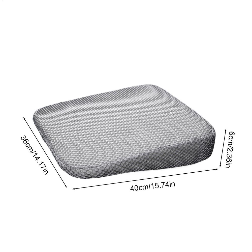 Car Cushion for Height Non-Slip Thickened Driver Adult Booster Seat Cushion for Tailbone Fatigue Relief Truck SUV RV Sedan