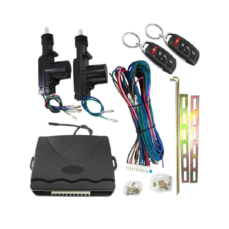 24V DC Car Alarm Remote Control Central Locking Anti-theft Device -Door 2-Futtons Car Security Device Kit For Truck