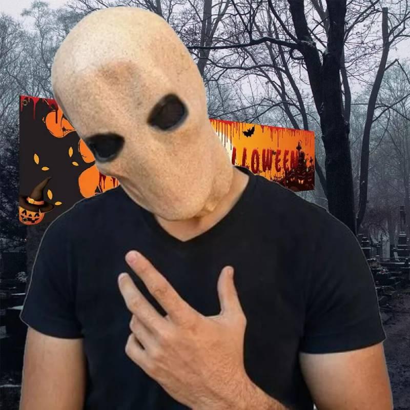 Chilling Faceless Man Halloween Mask With Terrifying Skull Alien Design For Costumes