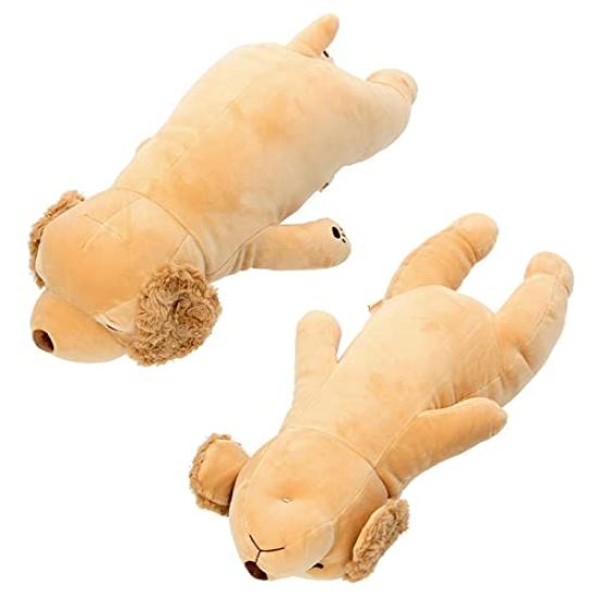LIV HEART Premium Sleepy Animals Sora the Golden Retriever Body Medium Size 56cm in Fluffy and Squishy Plush Perfect as a Pillow, (Approx. Length),