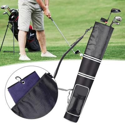 Çok Cepli Golf Kulübü Saklama Çantası Su Geçirmez Ayarlanabilir Askılı Askı Golf Taşıma Çantası Golf Tişileri Düzenleyici