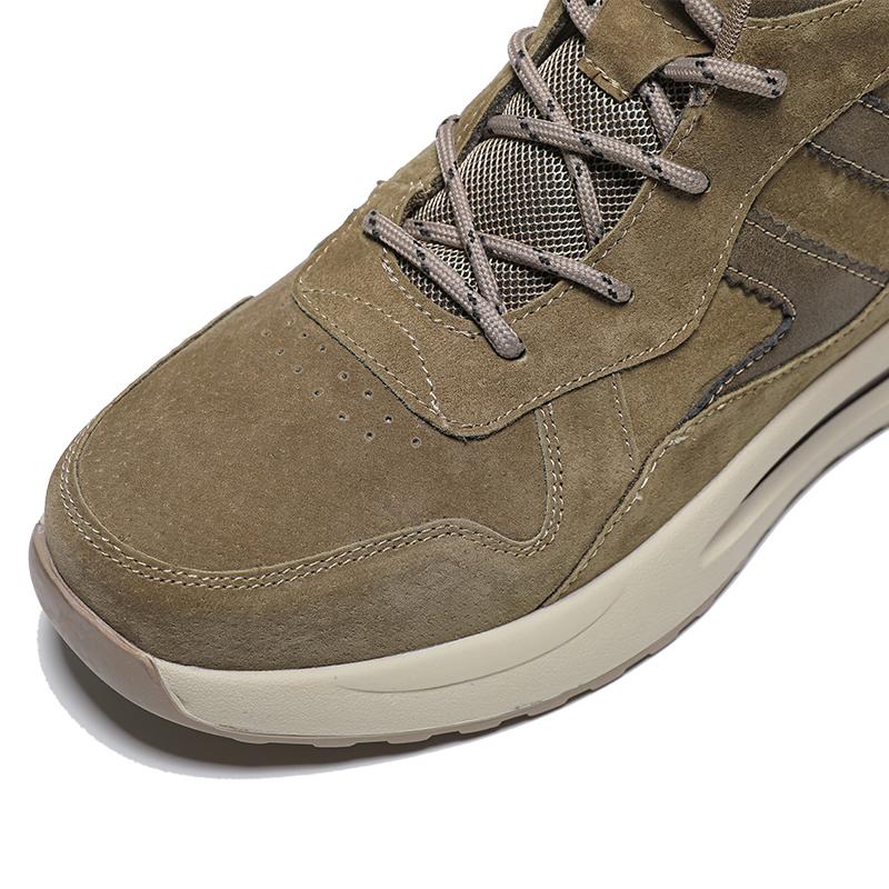 38-45 Cizme din piele pentru bărbați Pantofi retro respirabili pentru bărbați Pantofi ocazionali de dimensiuni mari Botine ușoare