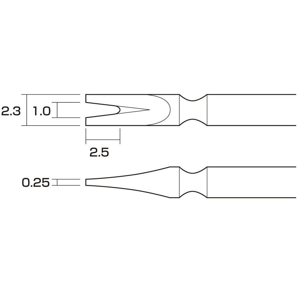 ANEX Precision Screwdriver for Watch Band Pin Remover 67 No.