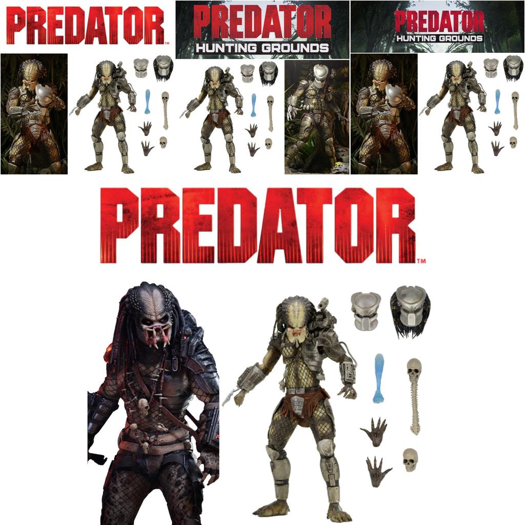 Neca P12.0 7 Deluxe 7-inch Articulated Action Figure Of Neca Predator P1 Jungle Hunter 2.0