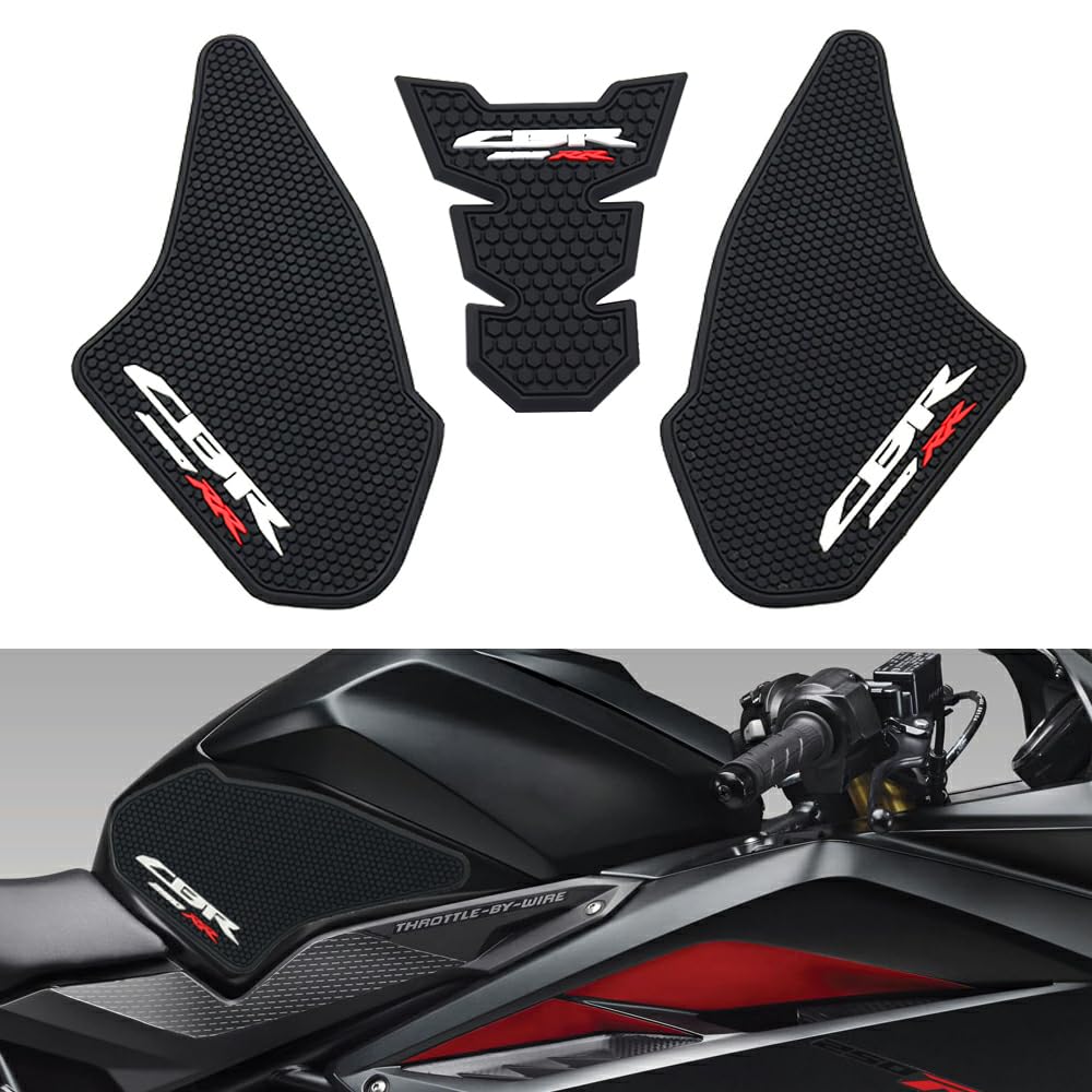 

2017-2022 2023 For Honda CBR250RR CBR250 RR CBR250RR Motorcycle Tank Pad Anti-Slip Tank Pad Protective Sticker Side Tank Pad Traction Pad