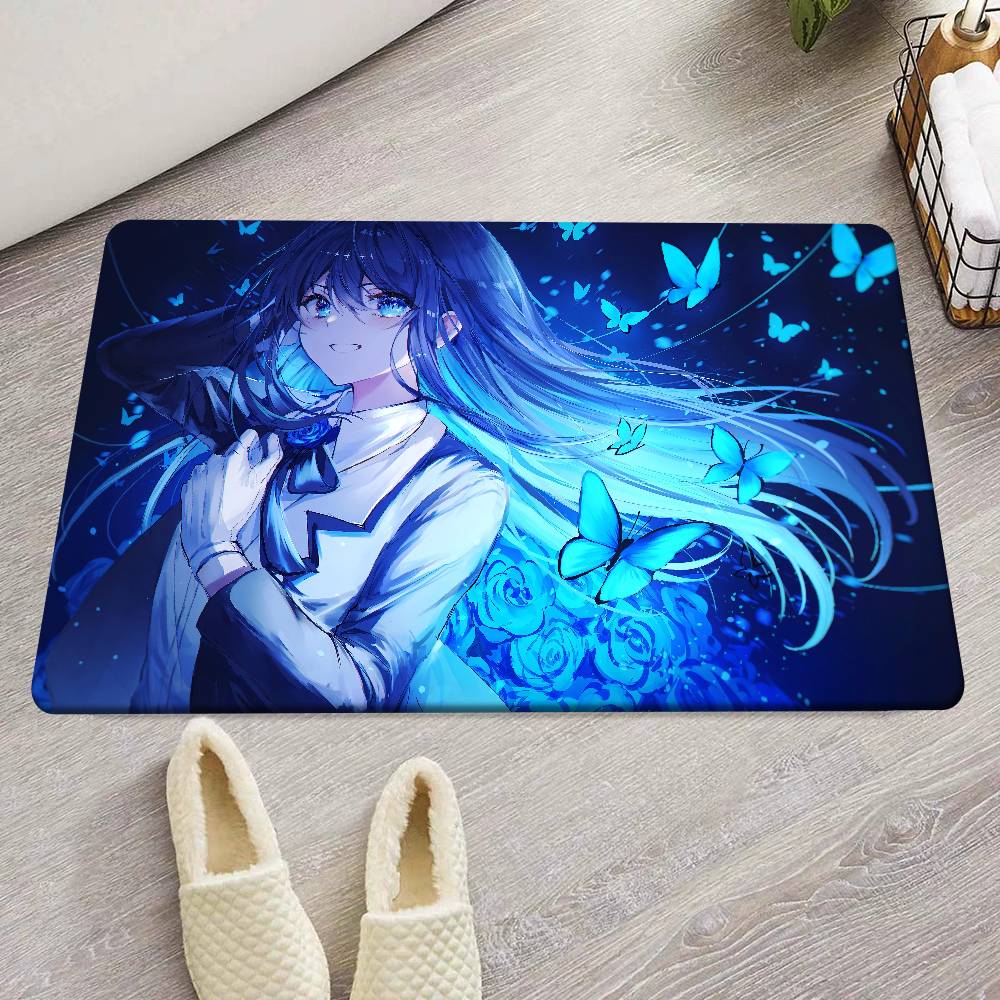 1pc Ado Bathroom Mat Kids Room Bedroom Decoration Balcony Anti-Slip Doormat Living Room Welcome Rug