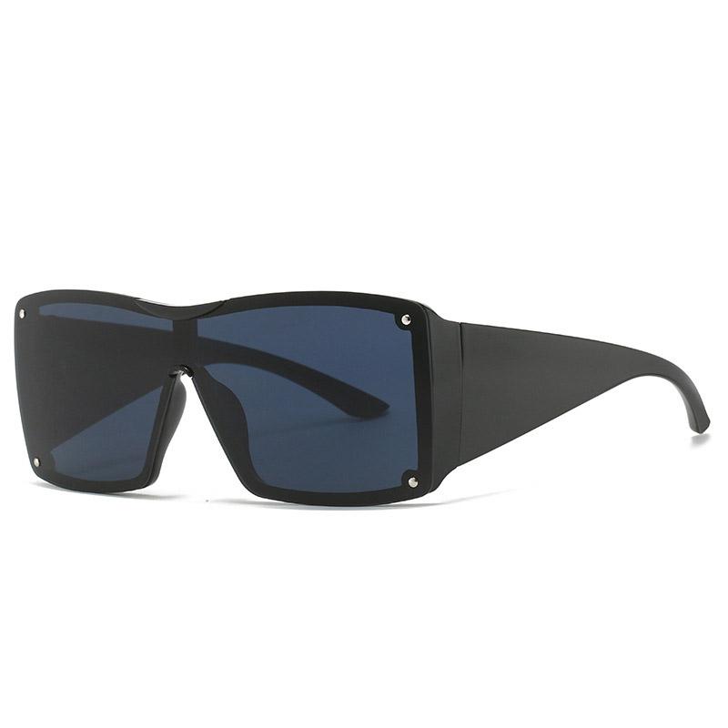 

Новые Модные Цельные Женские Солнцезащитные Очки Персонализированные Трендовые Солнцезащитные Очки Уличного Стиля Универсальные Солнцезащитные Очки 8570 чёрный