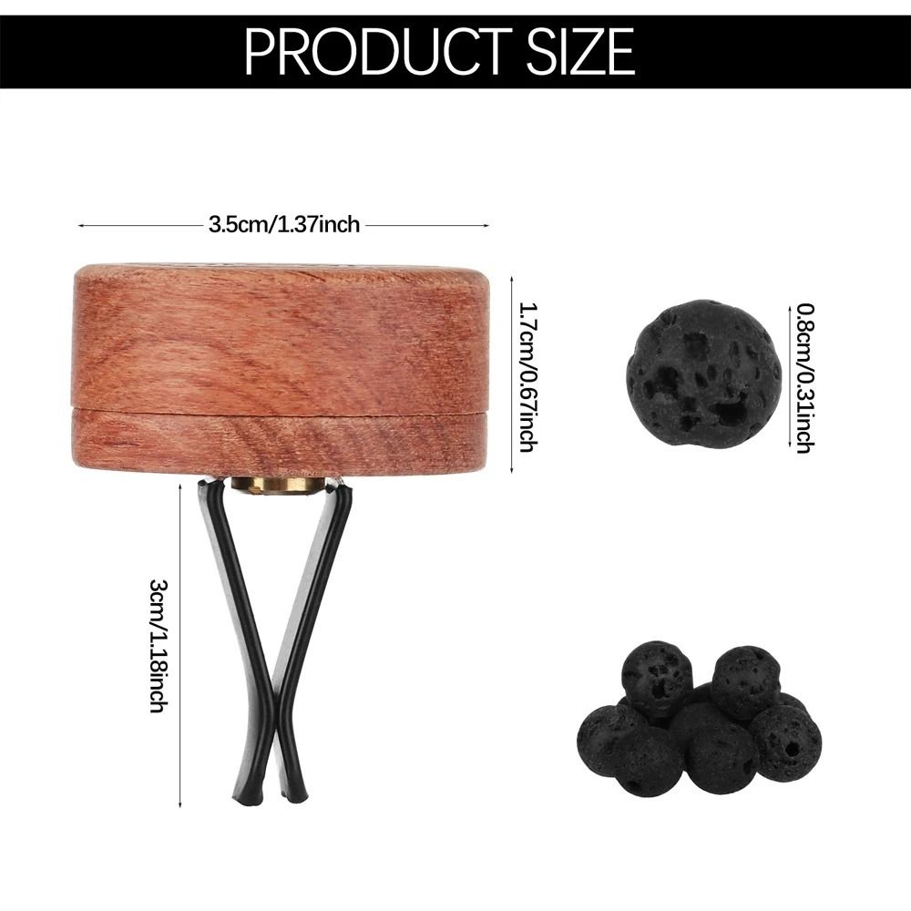 Carved Wooden Car Diffuser Wooden Car Air Freshener Car Perfume Clip  Car Air Freshener