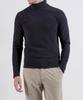 Panicalle Slim Fit Spandex Jersey Turtleneck T-Shirt [2 Colors]