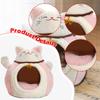 Cat House Shelter Multifunctional Anti Slip Bottom Comfortable PP Cottons Accessory Warm with