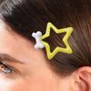 Y2K Girls Star Hair Clip for Teens Girl NonSlip Metal Sideclip Hairpin Bone Pentagrams Hair Barrettes Children Headdress