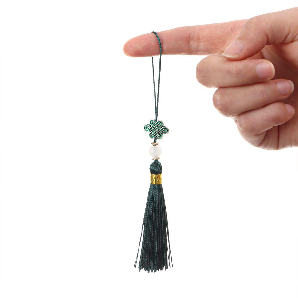 Home Decor Chinese style Element 14 cm Knot Tassel New Year Case Pendant Tassel Phone