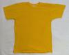 1970's Vintage T Shirt Blank Yellow Sportswear All Cotton USA Unisex T-Shirt