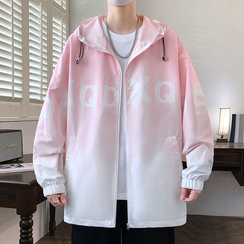

Летние солнцезащитные пальто для мужчин, ультра-легкая спортивная одежда, верхняя одежда с капюшоном, мужская ветровка, повседневные куртки 4XL