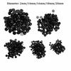 100pcs Black Safety Eyes Plastic Children Kids Toys High Quality Animal Puppet Crafts  For Bear Doll
