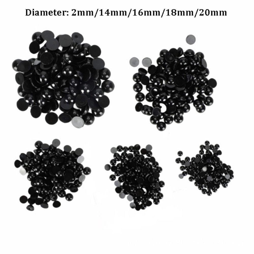 100pcs Black Safety Eyes Plastic Children Kids Toys High Quality Animal Puppet Crafts For Bear Doll
