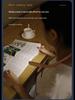 Foldable Double Head USB-Charged LED Neck Reading Lamp with Three Colors