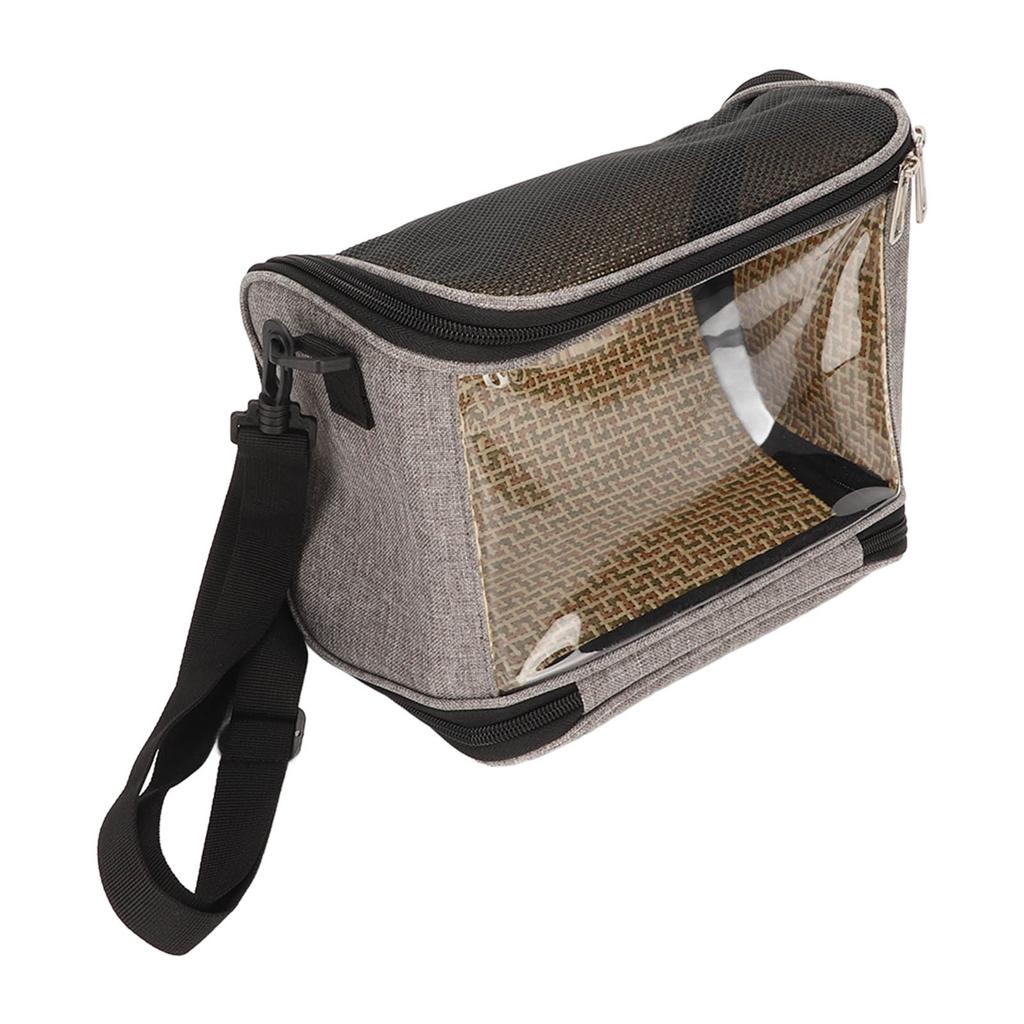Bird Carrier Bag Transparent Portable Lightweight Breathable Parrot Travel Cage for Cockatiels Parakeets Small Bird