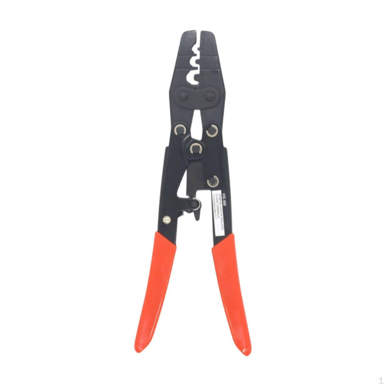 Ratchet Crimping Plier LaborSaving Wire Connector Tool Easy to Use Terminal