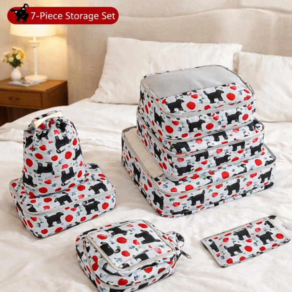 7Pcs Foldable Luggage Storage Bags Set Large Capacity Clothes Storage Bag Underwear