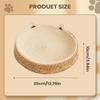 Cat Bed Sofa Cat Scratch Board  Wear-Resistant Cat Bed Natural Rattan Weave Dog Cat House Pet Sleeping Bed Pet supplies