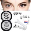 Natural Effect Magnetic Eyelashes 3D Beauty Eyelashes Supplies Reusable False Lashes  Daily Use