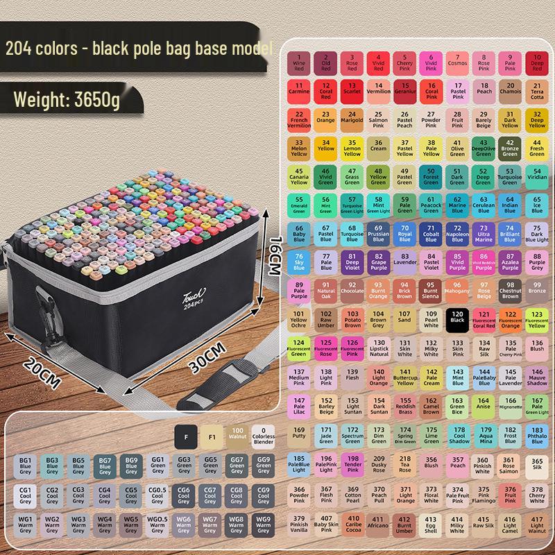 

Набор маркеров с двумя наконечниками для детей - от 24 до 48 цветов для рисования аниме от руки