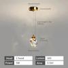 HD Luxury Pendant Lights For Dining Living Room Bedroom Bedside Kitchen Cafe Bar Indoor Decor LED Crystal Hanging Ceiling Lamps