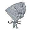 Solid Color Muslim Turban Hat Elastic Drawstring Islamic Underscarf Base Hat  Muslim Women
