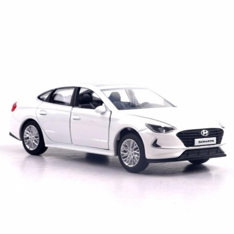 

[Hyundai Motors] Sonata DN8 Металева міні-машинка, 3 кольори, З КОРЕЇ White