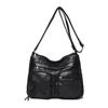 Vintage Shoulder Bag Multi-zipper Mother Bag