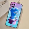 Great Wave Retro Cyber Statue Case For Oppo A94 A74 A54 A80 A60 A40 A18 A38 A58 A78 A98 A96 A76 A16 A15 A17 A57 A77 A5 Pro