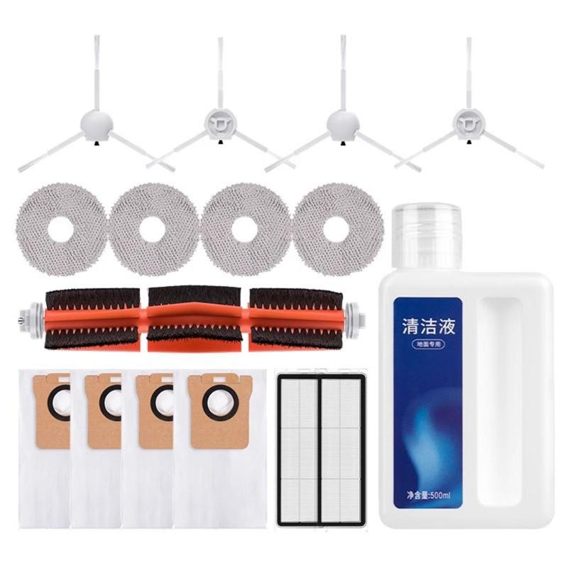 Vacuum Cleaner Cleaning Rags Dust Bags Mop Pads Vacuum Cleaner Accessories Mop Cloth Side Brushes for B101CN/1S Models 1