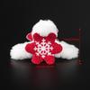Snowflake Furry Hair Clips Non-Slip Hair Claw Clip Hair Jaw Clip Barrettes