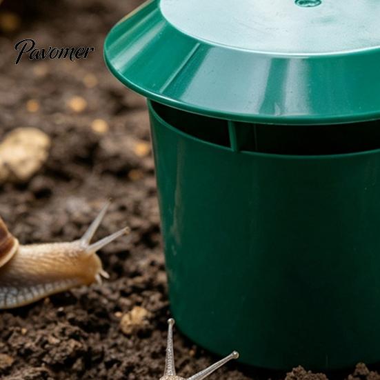 Reusable Snail Catcher Beer Bait Trap, Catcher, Not Included, Garden Slug Trap Physical for Slugs, Gardens, Vegetable Patches, Orchards Organic