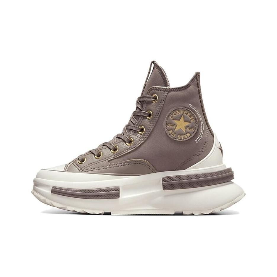 Converse Run Star Legacy CX Platform High Tailored Lines - Pure Pumice Pánské tenisky Šedá Volavčí Zlatá A10410C