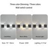 Nordic LED Wall Lamp Simple Modern Living Room Background Wall Light Indoor Bedroom Lamp Bedside Lamp Corridor Staircase Lamp
