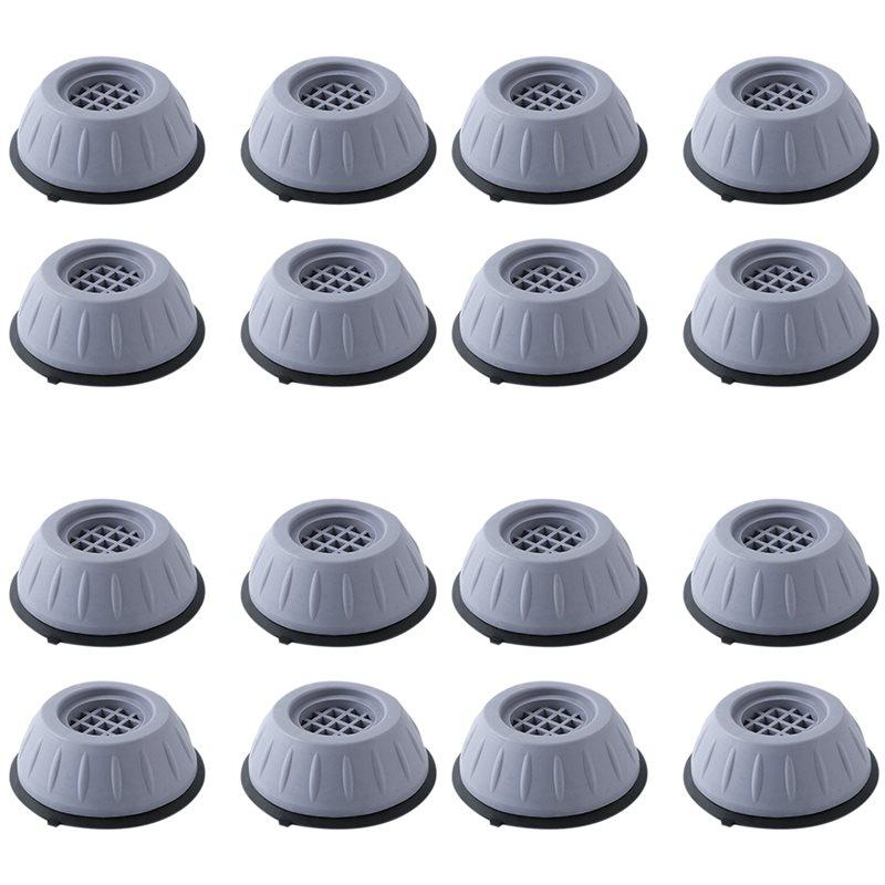 Premium-16Pcs Anti Vibration Feet Pads Slipstop Silent Skid Raiser Support Dampers Stand Furniture