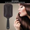 BlueZOO Air Cushion Comb Anti Static Scalp Massage Comb Hair Styling Flat Comb(Black )